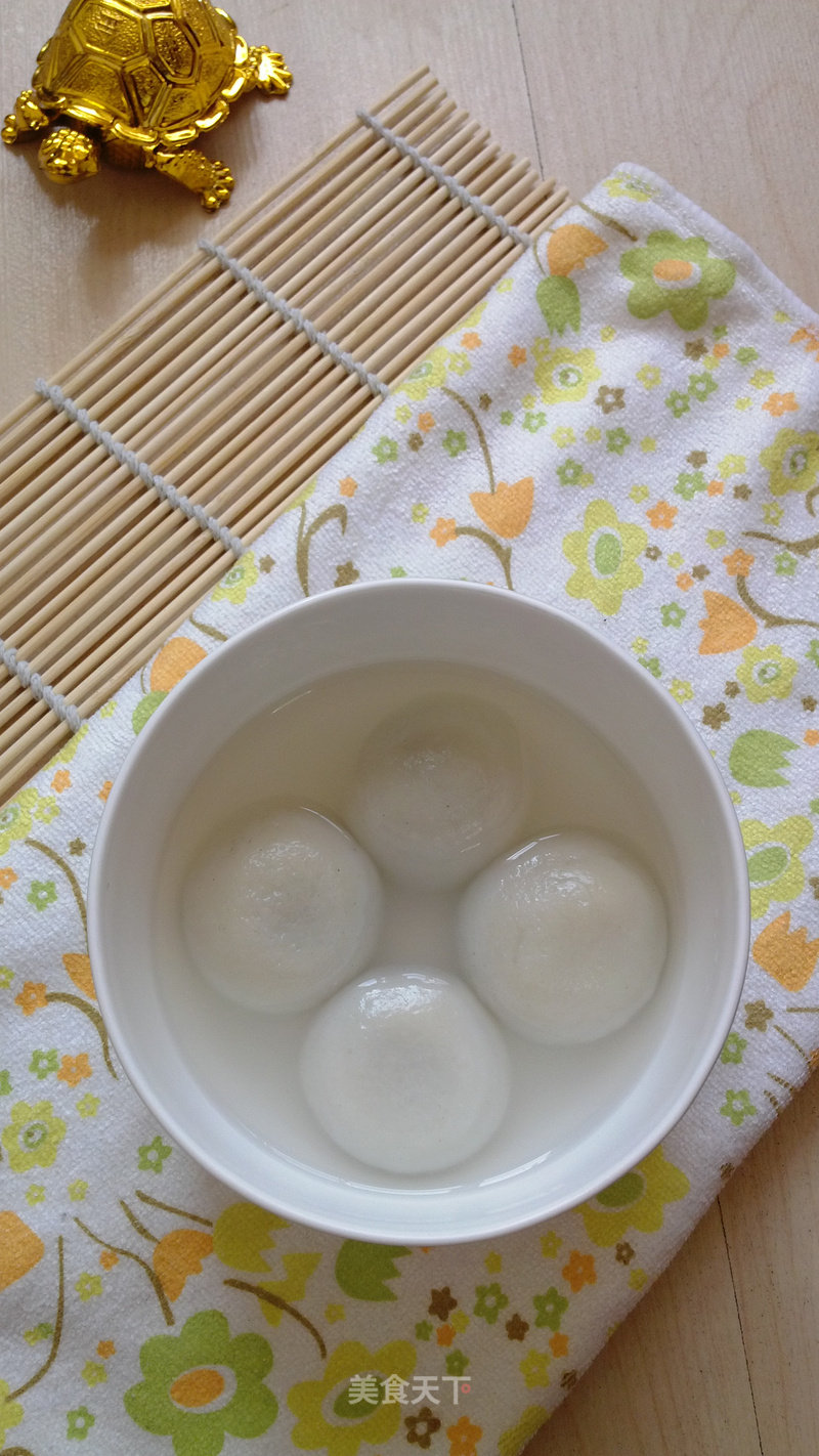 Black Sesame Glutinous Rice Balls---low Sugar and Less Oil Version recipe