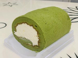 Small Fresh ✨matcha Cream Cake Roll recipe