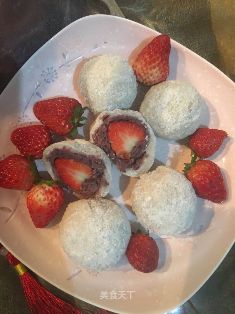 Strawberry Daifuku recipe