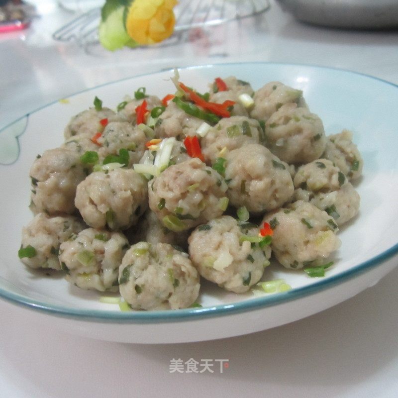 Fish-flavored Small Balls recipe