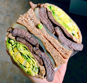 Explosive Whole-wheat Sandwich Series of Visual Taste | Fat-reducing Universal Formula Welcome to Play! recipe