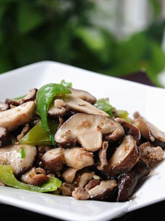 Stir-fried Pork with Mushrooms recipe