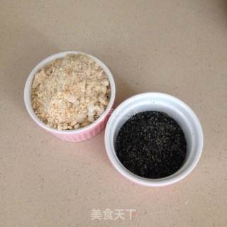 Peanut Sesame Shortbread recipe