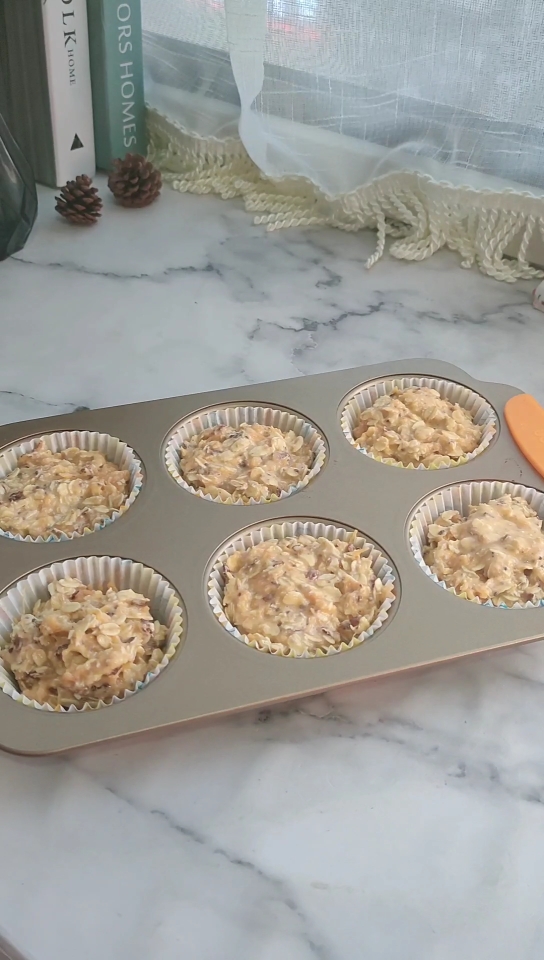 Brushed Oatmeal Cake, Low-fat, Healthy and Not Afraid of Fat recipe