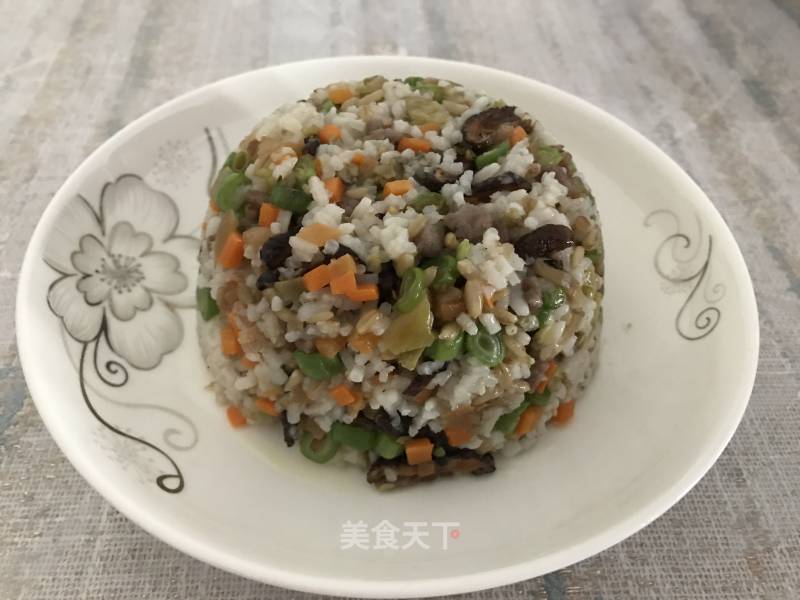 Fried Rice with Beef and Pickles recipe