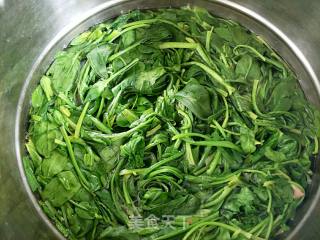 Spinach in Sauce recipe