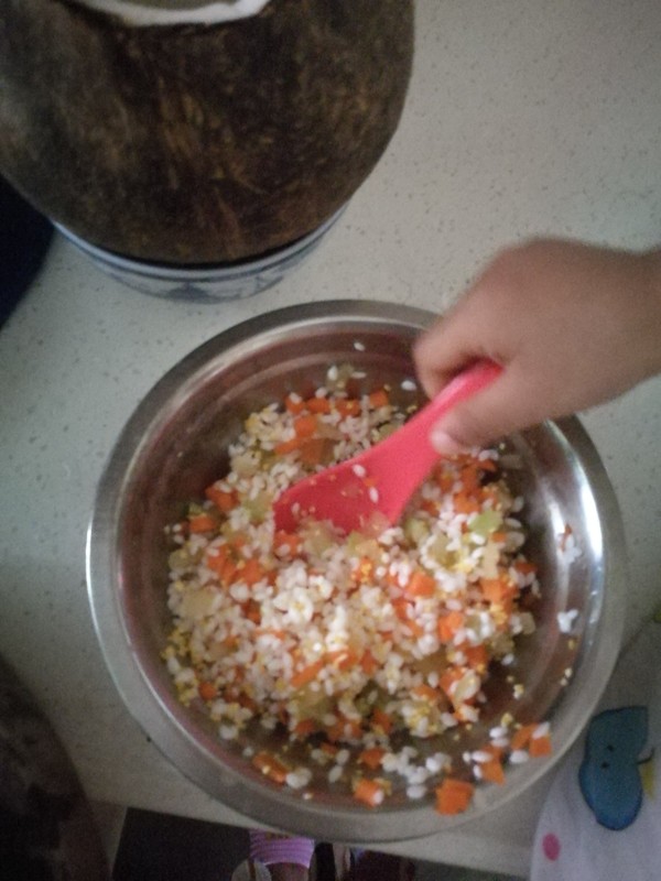 Steamed Rice with Coconut Ribs recipe