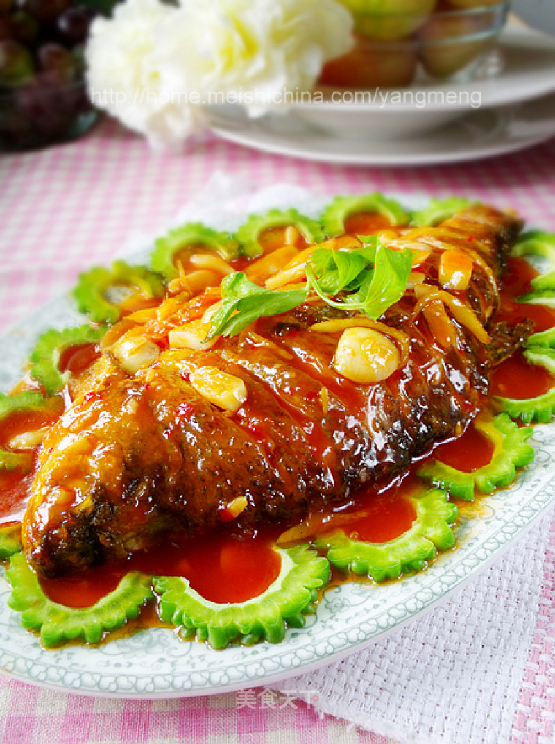 Sweet and Spicy Fish with Thai Sauce recipe