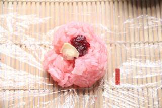 Cranberry Sakura Rice Ball recipe