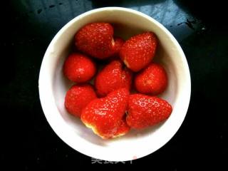 #花样美食#strawberry Milkshake recipe