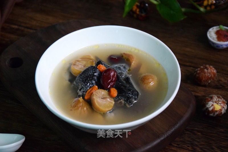 Chestnut Black Chicken Soup recipe