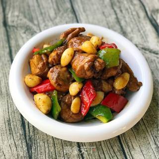 Braised Chicken Nuggets with Garlic recipe