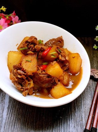 Braised Duck with Winter Melon Sauce