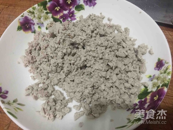 Shepherd's Purse Skin Frozen Tofu Dumplings recipe