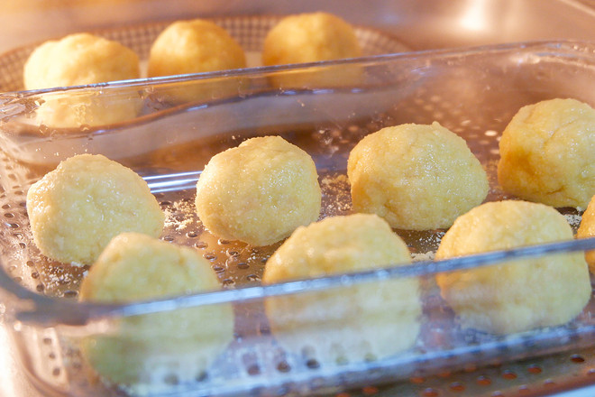 Golden Chicken Meatballs recipe