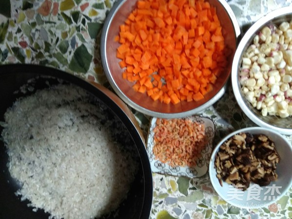Home-cooked Vegetable Rice recipe