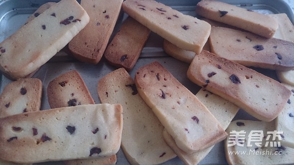 Cranberry Butter Cookies recipe