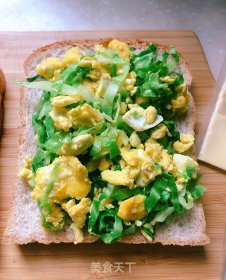 Egg and Vegetable Whole Wheat Sandwich recipe