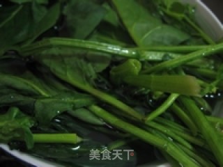 Fancy Rice Balls-pan-fried Spinach Rice Balls recipe