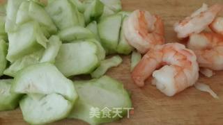 Shrimp and Loofah Soup recipe