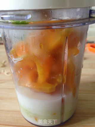 Pumpkin Milk Sago recipe