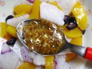 Yellow Peach Osmanthus Yam recipe