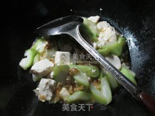 Pickled Mustard Tofu Boiled to Bloom at Night recipe