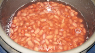 Moon Cake with Red Bean Paste and Rose Filling recipe