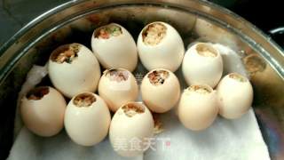 Steamed Egg with Sticky Rice recipe