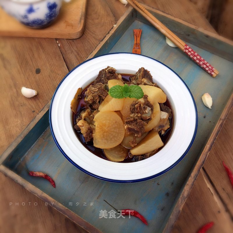 Stewed Short Ribs with Radish recipe