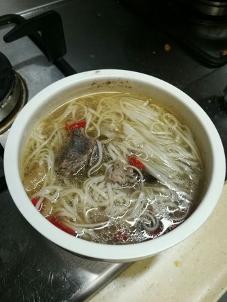 Pork Ribs Noodle Soup