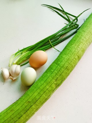 Loofah and Egg Soup recipe