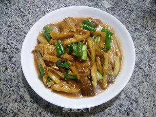 Fried Squid with Bamboo Shoots recipe