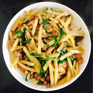 Stewed Potatoes with Mushrooms recipe