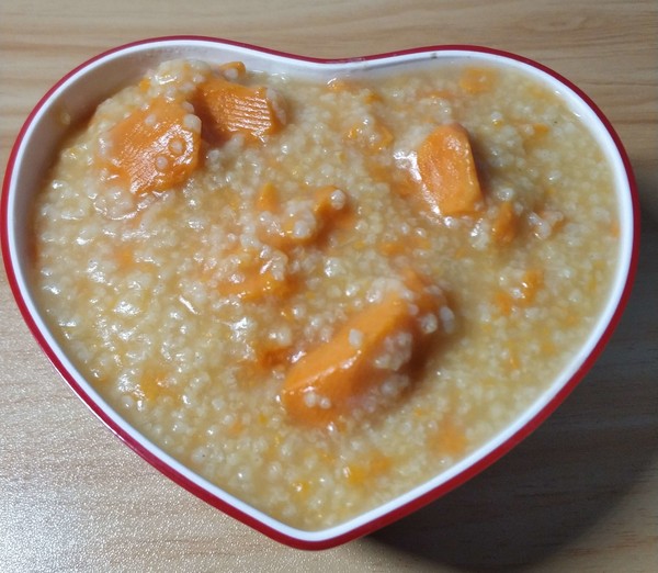 Millet Sweet Potato Porridge recipe