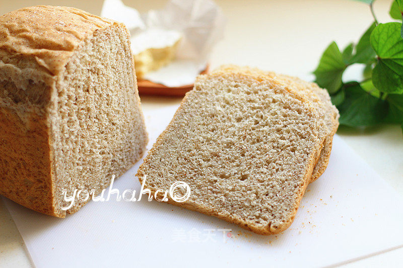 Flax Seed Toast--bread Machine Version recipe