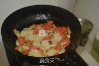 Beijing Style Fried Rice Cake recipe