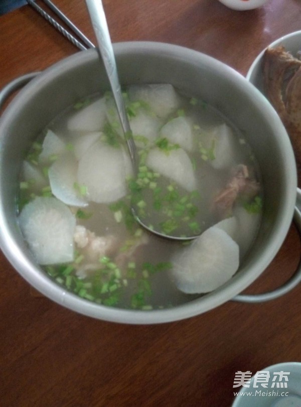 Radish Pork Bone Soup recipe