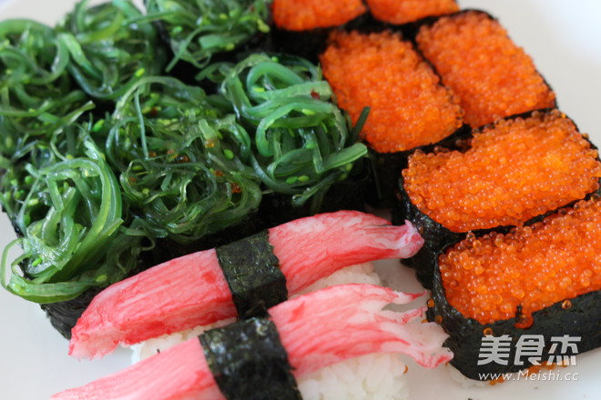 Japanese Style Warship Sushi recipe