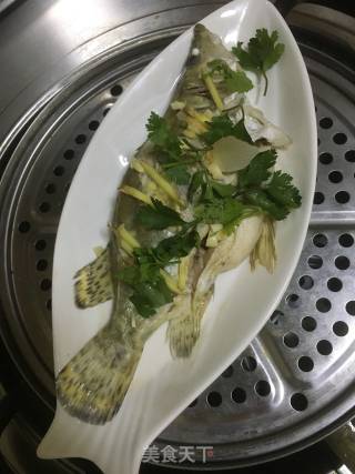 Steamed Sea Bass recipe