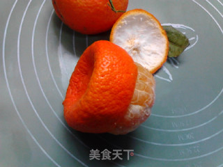 Orange Steamed Custard recipe