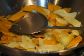 #trust之美#fried Wogua Chips recipe