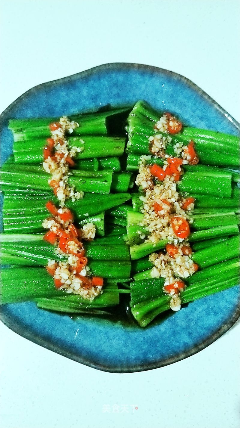 Garlic Okra recipe