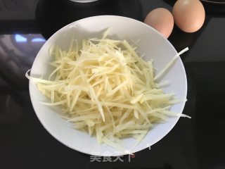 Pan-fried Potato Shreds recipe