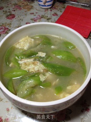 Loofah Egg Soup recipe