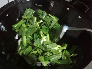 Stir-fried Garlic recipe