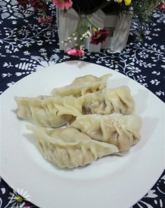 Mushroom Pork Dumplings recipe