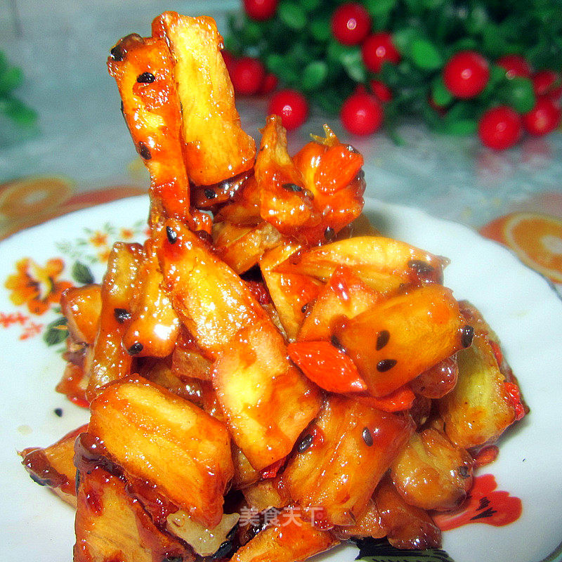 Shredded Sweet Potatoes recipe