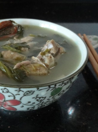 Watercress and Pork Bone Soup recipe