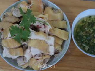 Cantonese White Cut Chicken recipe